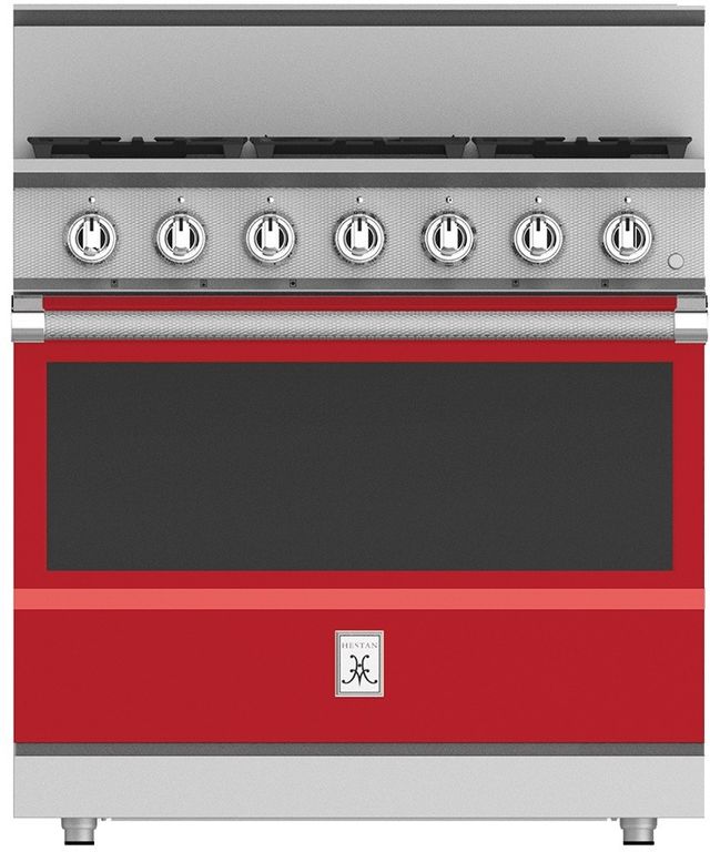 Hestan 36" Custom Color 5-Burner Built-In Gas Range-2