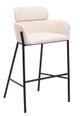 Zuo® Modern Bremor Beige Barstool-0
