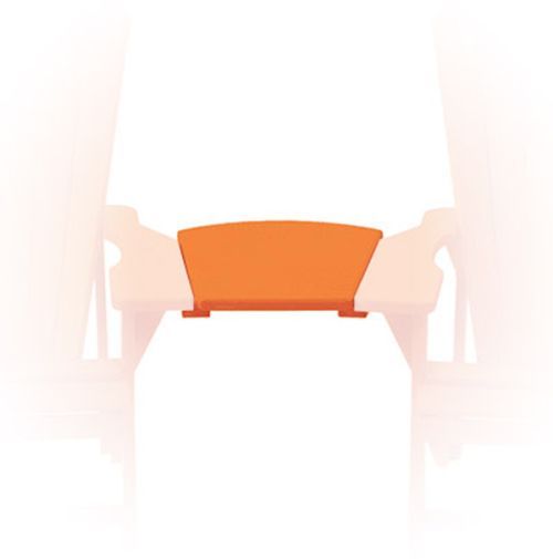 C.R. Plastics Orange Arm Table-0