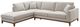 Furniture of America® Watton Light Gray Left Chaise Sectional-0