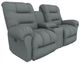 Best® Home Furnishings Customizable Seger Power Tilt Headrest Space Saver® Console Loveseat-0