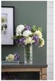 A & B Home Lavender 34'' Faux Hydrangea-4