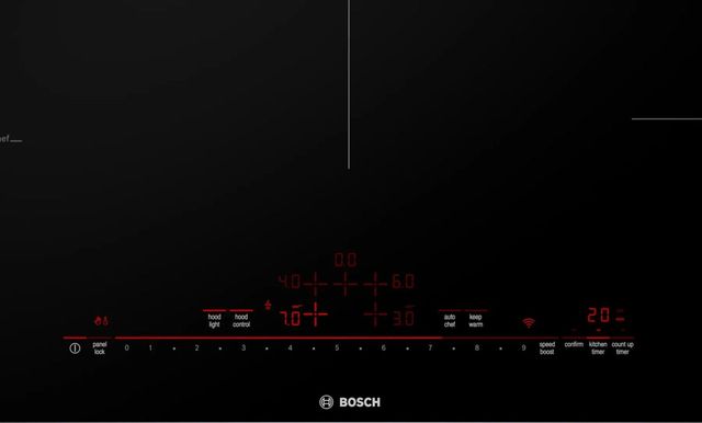 Bosch® 800 Series 36" Black Induction Cooktop-2