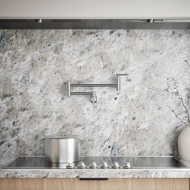 KOHLER® Polished Chrome 26" Wall-Mount Pot Filler-4