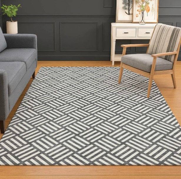 Dalyn™ Rug Company The Reserve TR3 Charcoal 5'x8' Area Rug-4