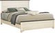 Monarch Specialties Inc. Bleached Oak/Rustic Oak Queen Panel Bed-0