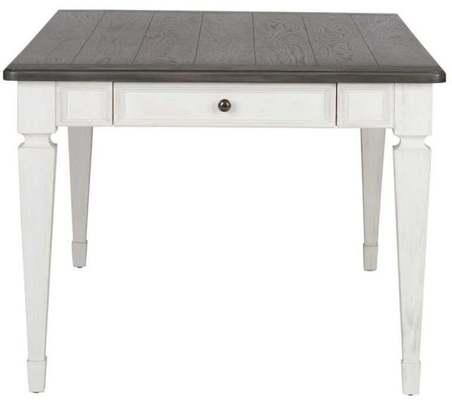 Liberty Furniture Allyson Park Charcoal Dining Table with Wirebrushed White Base-3