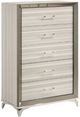Global Furniture USA Zambrano White Chest-0