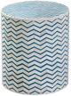 Bassett Mirror Aden Ivory Blue Accent Table-0