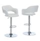Monarch Specialties Inc. White Bar Stool-0