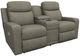 La-Z-Boy® Emmons Granite Power Reclining Loveseat with Console, Headrest, and Lumbar-0