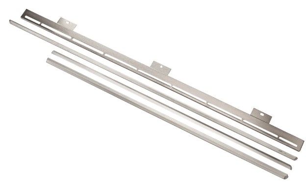 Frigidaire 4-Piece Silver Front Control Freestanding Range Gas Trim Kit-2