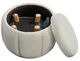 Elements International Winchester 3-Piece Beige Youth Ottoman Set-4