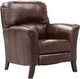 Elran H0202 Brown Manual Recliner-0