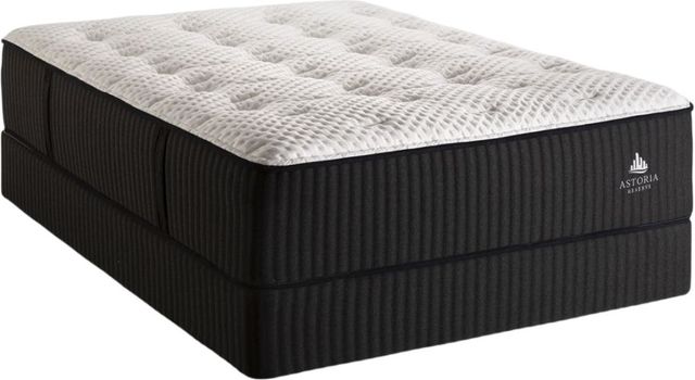 Restonic® Astoria Reserve 16'' Ice Medium Plush Tight Top Queen Mattress-0