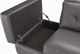 Jaymar Sydney Optima 4 Piece Cassiopee Charcoal Gr. 50 Sectional-2