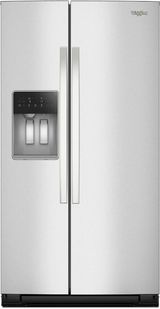 Whirlpool® 36 in. 20.9 Cu. Ft. Fingerprint Resistant Stainless Steel Counter Depth Side-by-Side Refrigerator