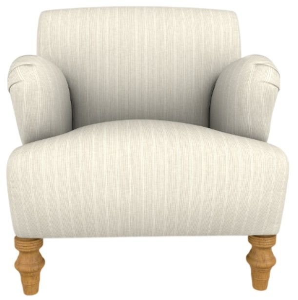 Best® Home Furnishings Customizable Erin & Ben Co. Emerson Stationary Chair with Honey Birch Legs-1