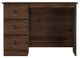 Perdue Woodworks Essential Aspen Oak 3-Drawer Desk-1