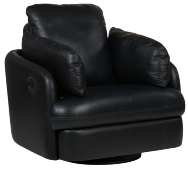 Signature Design by Ashley® ModMax II Black Manual Swivel Glider Recliner-0