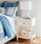 Bassett® Furniture Ventura Colors White Enamel Bedside Table-1