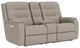 Flexsteel® Customizable Arlo Power Reclining Loveseat with Console and Power Headrests-1