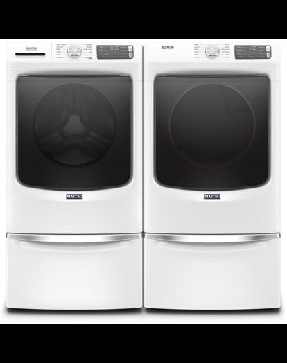 Maytag® 7.3 Cu. Ft. White Electric Dryer-5