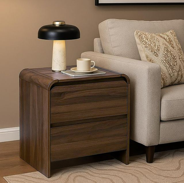 New Classic® Home Furnishings Mara Walnut 24'' End Table-1