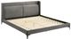 Armen Living Legend 3-Piece Gray King Platform Bedroom Set-2