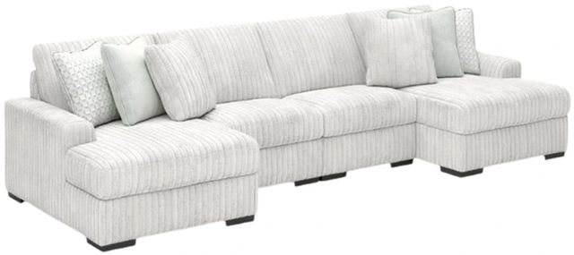 Signature Design by Ashley® Stupendous 4-Piece Alloy U-Shape Sectional with Double Chaise-0