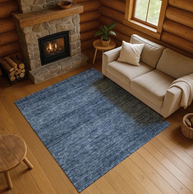 Dalyn™ Rug Company Soft Essentials SE1 Navy 5'x8' Area Rug-1