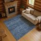 Dalyn™ Rug Company Soft Essentials SE1 Navy 5'x8' Area Rug-1