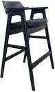 Nest Home Collections Wagner Black/Vintage Black Bar Chair-0