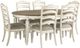 Signature Design by Ashley® Realyn 7-Piece Chipped White Dining Table Set-0