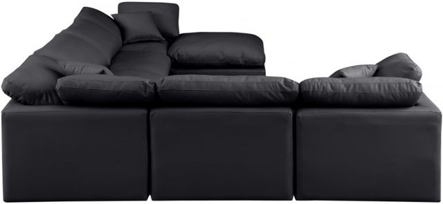 Meridian Furniture Indulge 7-Piece Black Modular Sectional-1