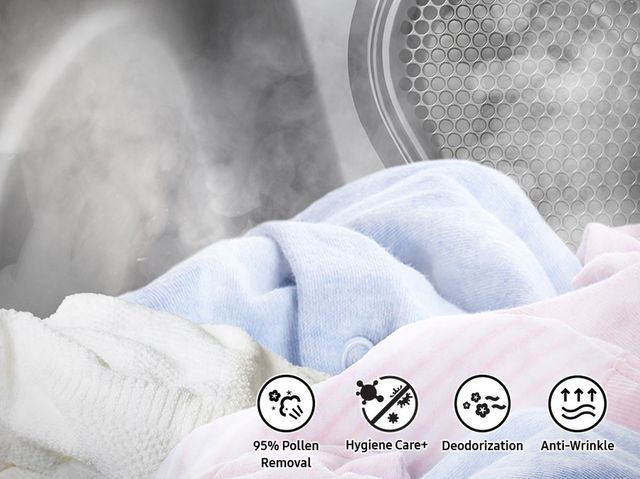 Samsung Dark Steel Laundry Pair-36