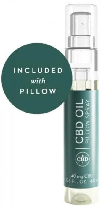 Malouf® Zoned Dough™ + CBD Oil Queen Shoulder Pillow-3