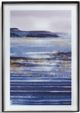 Giftcraft Blue/Gold/White Framed Wall Art-0
