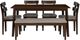 Powell® Daly 6-Piece Brown/Sand Dining Set-3