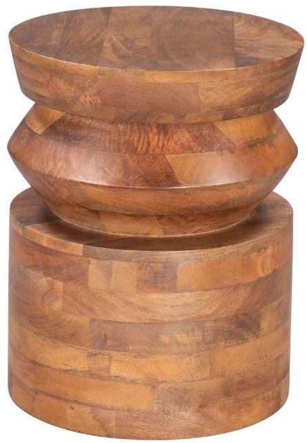 Zuo® Modern Kollam Brown Side Table-2
