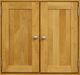 Archbold Furniture Customizable Shaker Alder Cabinet-1