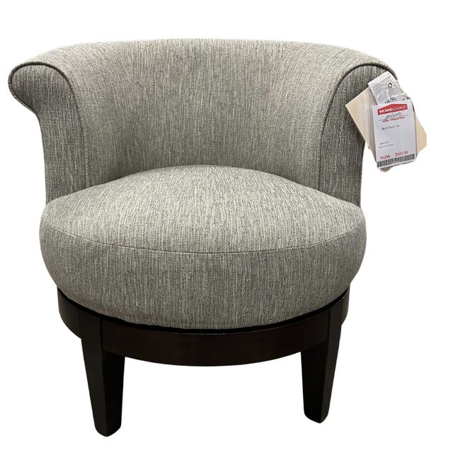 Attica Swivel Barrel Chair - Fog
