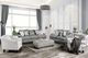 Furniture of America® Verne Bluish Gray Loveseat-0