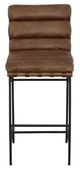 Fairfield® Luca Brown/Matte Black Bar Stool-1
