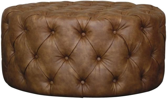 Harp & Finial® Frazer Chocolate Ottoman-0
