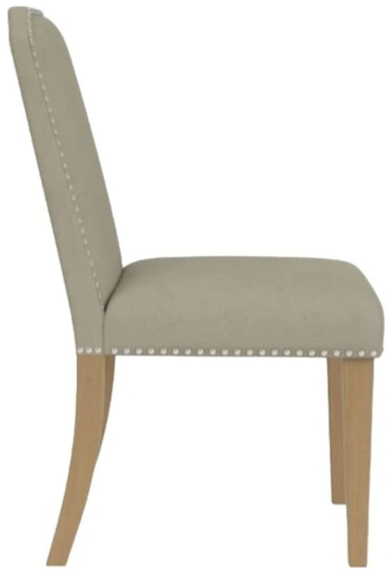 Riverside Furniture Mix-N-Match Sand Clipped Top Upholstered Dining Side Chair-3