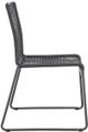 Coaster® Jerome 2-Piece Charcoal Upholstered Stackable Side Chairs-2