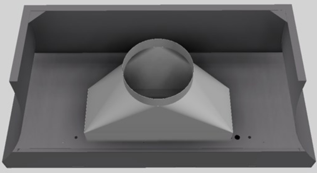 Vent-A-Hood® Designer Series 54" Gunsmoke Wall Mounted Range Hood-4