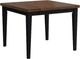 A-America® Stormy Ridge Chicory Dinette with Slate Black Base-0