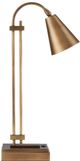 Currey & Company Symmetry Antique Brass Desk Lamp-2